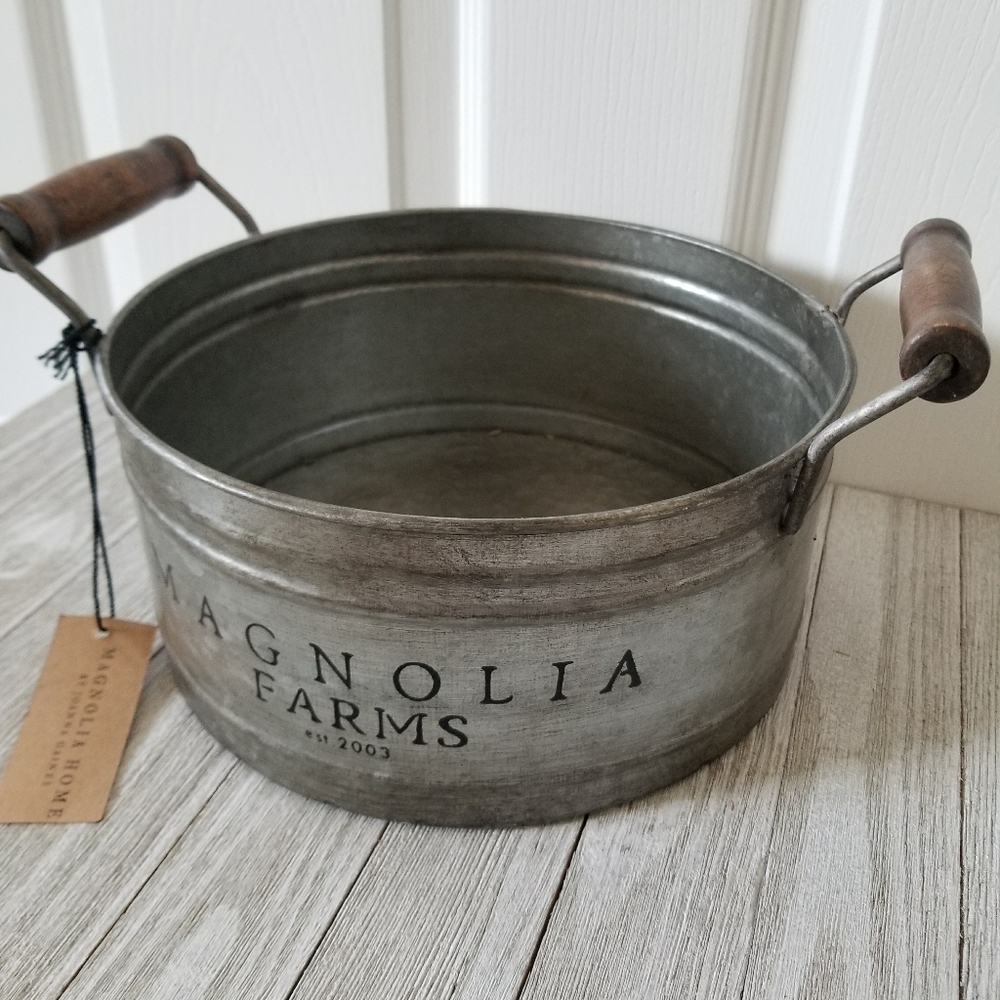 Magnolia Home Farms Galvanized Bucket - Picture 6 of 6